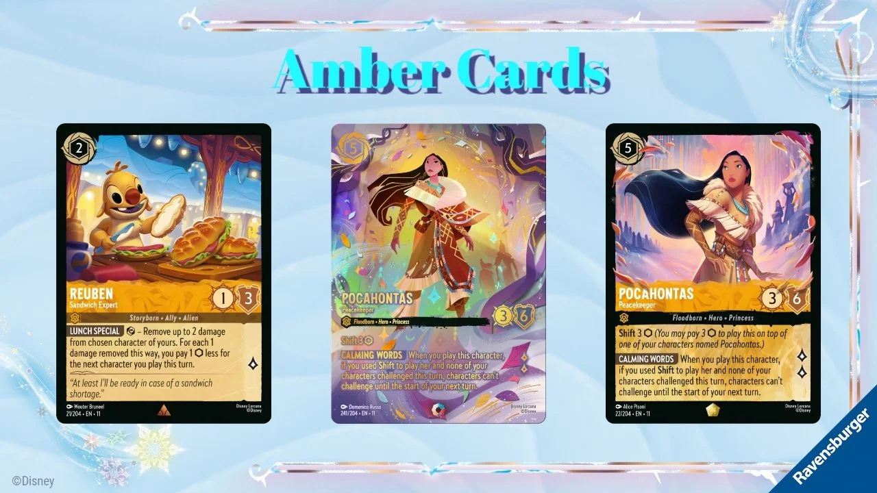 Introducing Disney Lorcana Winterspell: New Characters, Locations